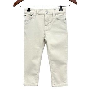 Vineyard Vines NEW Boys Sz 3T Cream Straight Leg Corduroy 5 Pocket Stretch Pants